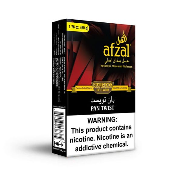 Afzal Pan Twist Hookah Flavors