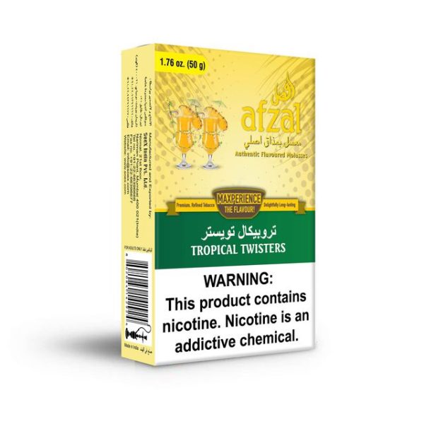 Afzal Tropical Twister Hookah Flavors