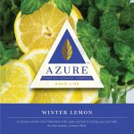Azure Gold Line Winter Lemon Hookah Shisha Flavor
