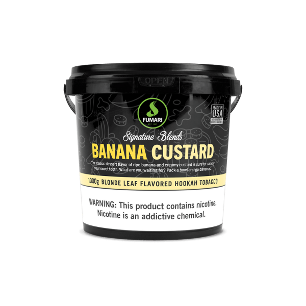Fumari Banana Custard Hookah Shisha Flavor - 1000g