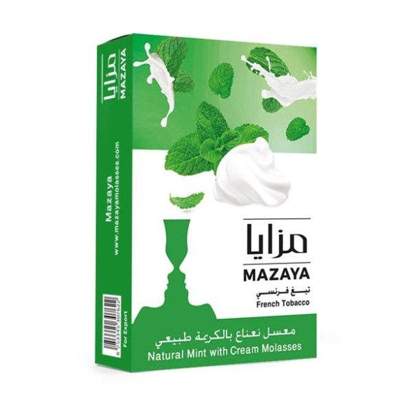 Mazaya Mint with Cream Hookah Flavors