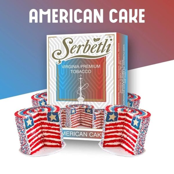 Serbetli American Cake Hookah Shisha Tobacco
