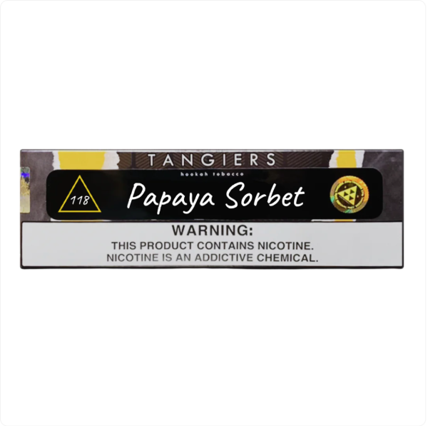 Tangiers Papaya Sorbet Hookah Flavor
